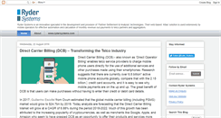 Desktop Screenshot of blog.rydersystems.com